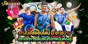 แทงบอลออนไลน์ มี อะไรบ้าง ประเภทการเดิมพันที่นักพนันต้องรู้